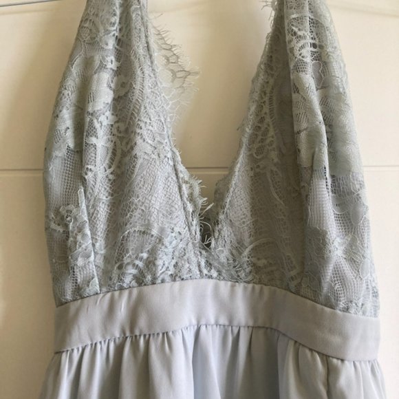 Tobi Opposites Attract Dress in Light Blue - Picture 4 of 5